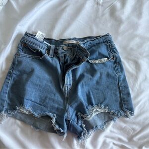 Levi's Classic Blue Jean Shorts